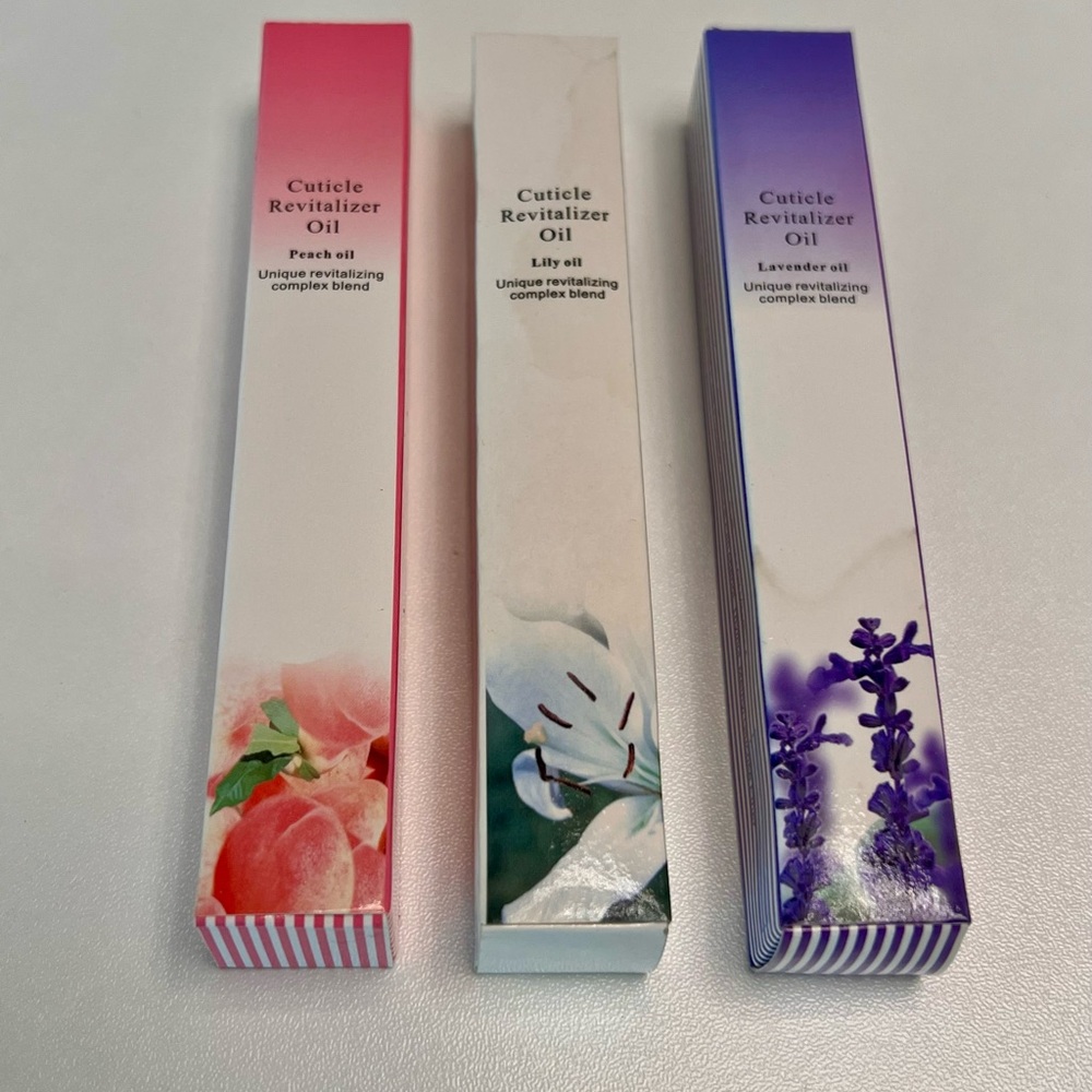NEW MESCHETT 3 CUTICLE OIL PENS NAIL CARE REVITALIZER FOR BRITTLE CRACKED NAILS